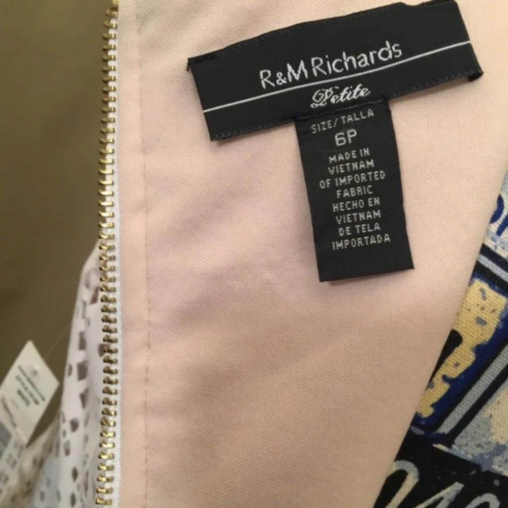 R & M RICHARDS CUTOUT DRESS - Picture 4 of 4